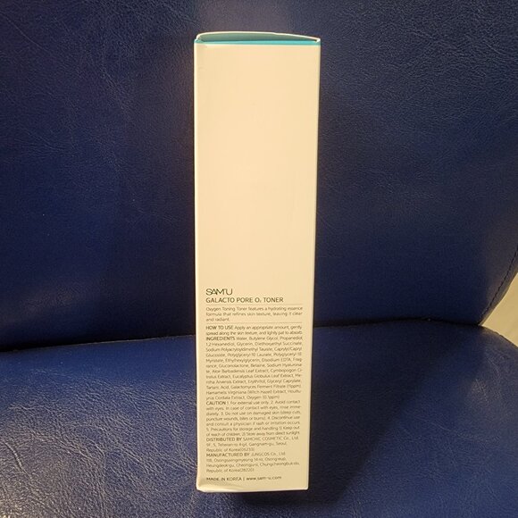 SAMU Galacto Pore O2 Toner NEW in sealed box - Picture 6 of 10